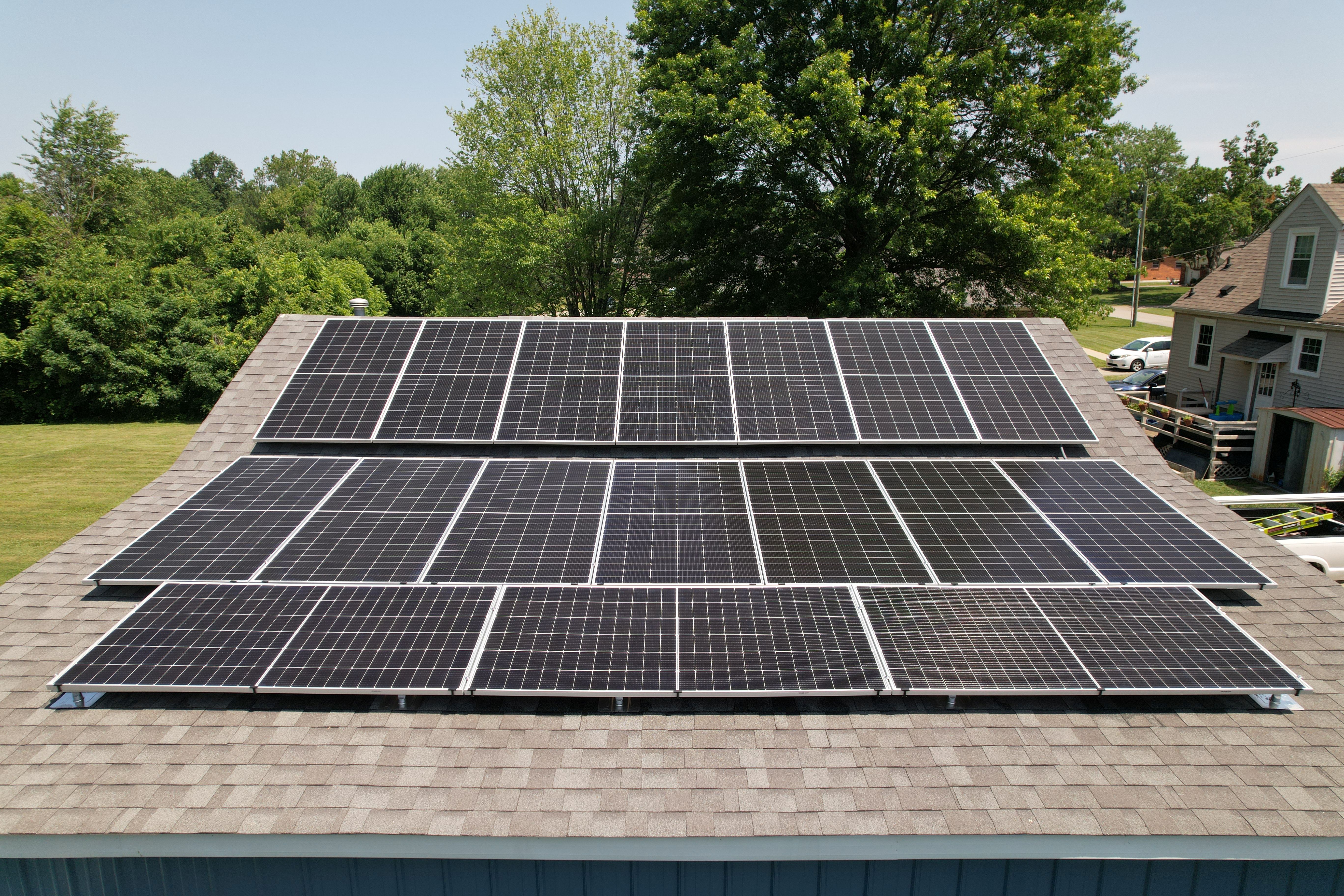Residential solar array